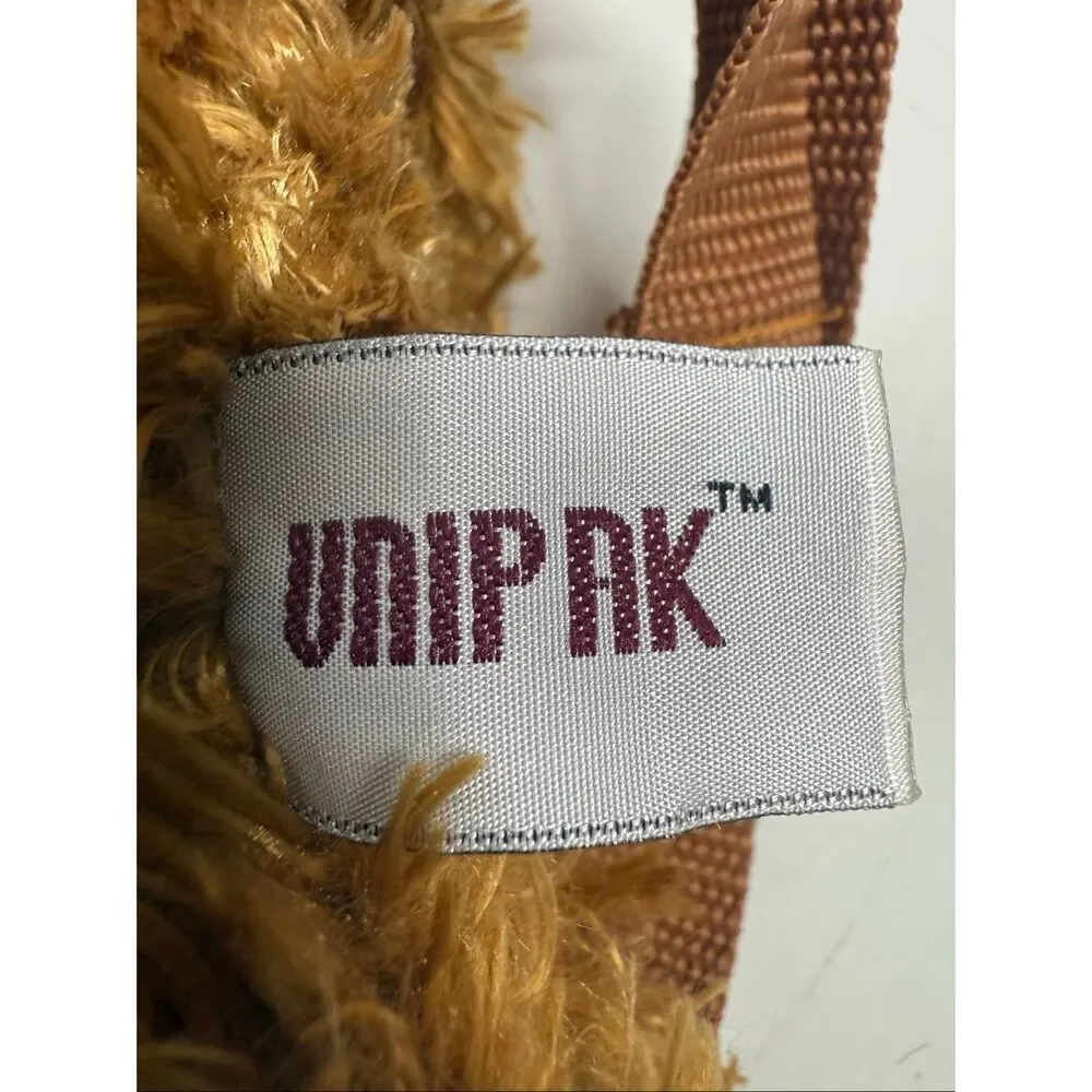 Unipak Brown Plush Dog Bag